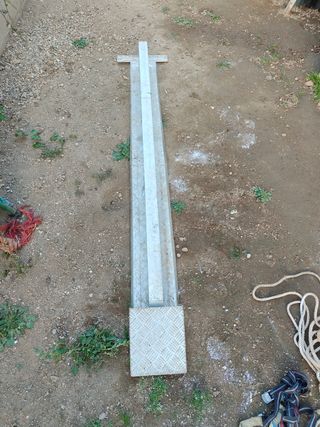 Rampa aluminio motos