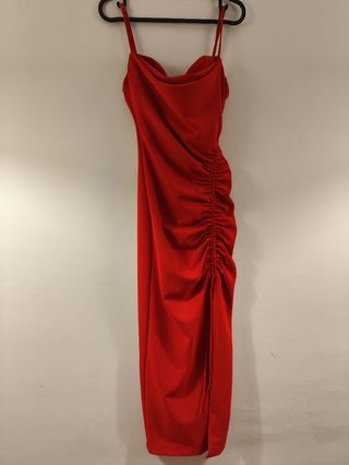 Vestido largo de fiesta Zara