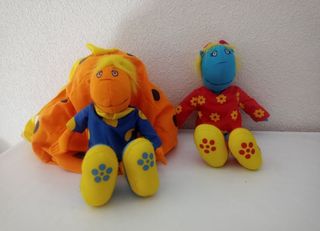 Mochila infantil con muñeco  muñeca a juego