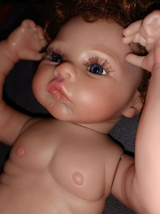 Bebé reborn Nuevo Precioso (ojos azules )