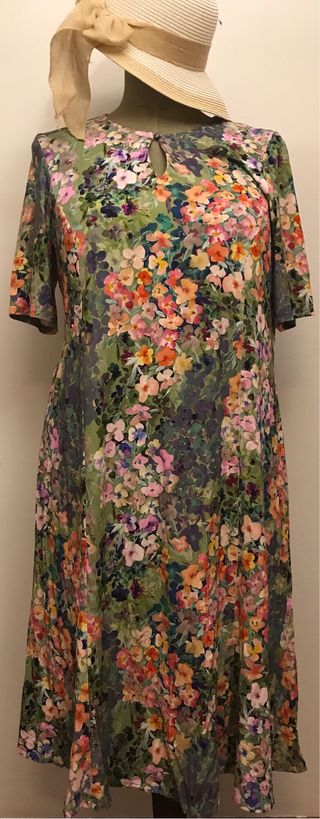 VESTIDO DAVID NIEPER TALLA 22 UK 50 EU NUEVO