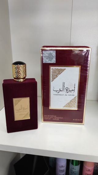 Perfumer árabe lattafa ameerat al arab roja