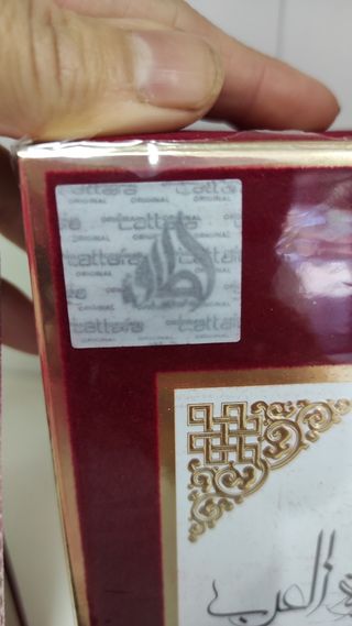 Perfumer árabe lattafa ameerat al arab roja