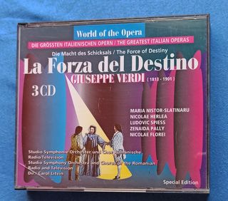 3 CD ÓPERA LA FORZA DEL DESTINO