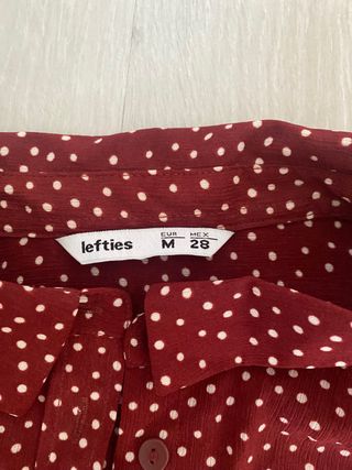 Camisa de lunares de Lefties