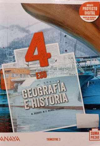 Geografía e Historia 4ESO Anaya