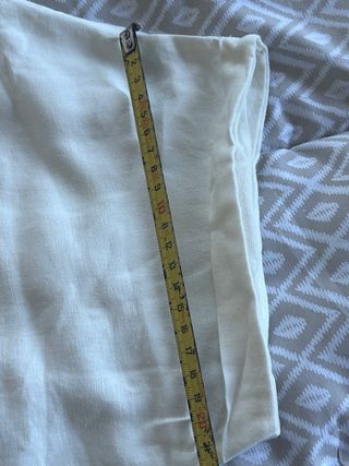 Camisa blanca cruzada.Sin estrenar. Bershka.L
