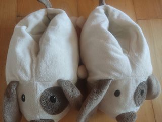 Zapatillas peluche de perro abrigadas y bonitas 38