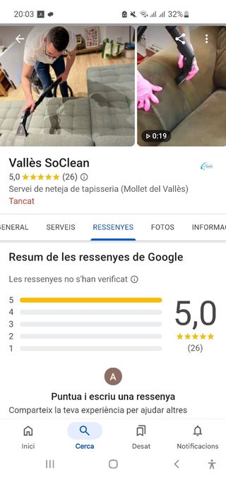 Limpieza de sofás a domicilio 🛋️