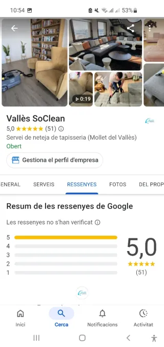 Limpieza de sofás a domicilio