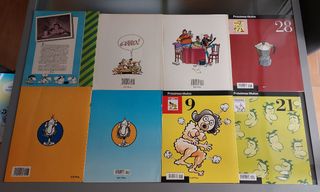 El Jueves : 9 Pendones del Humor, lote de 9 .