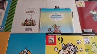 El Jueves : 9 Pendones del Humor, lote de 9 .