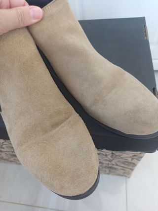 Botines serraje
