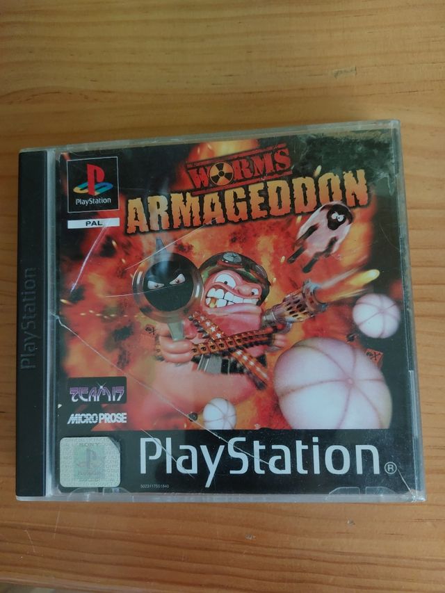 Worms Armageddon Ps1 psx
