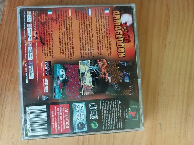 Worms Armageddon Ps1 psx
