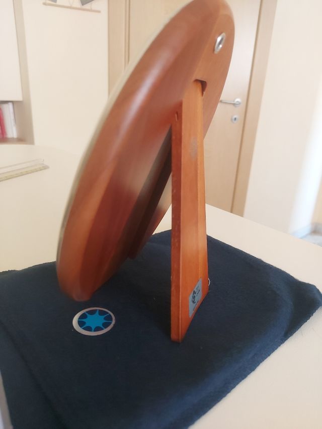 Ovale Madonna con Bambino in argento