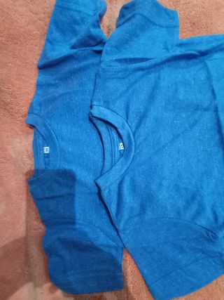 CAMISETAS MANGA CORTA AZUL AZAFATA