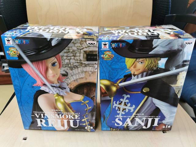Banpresto One Piece World Journey REIJU y SANJI