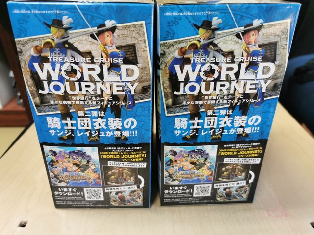 Banpresto One Piece World Journey REIJU y SANJI