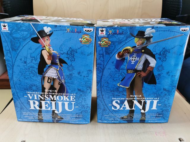 Banpresto One Piece World Journey REIJU y SANJI
