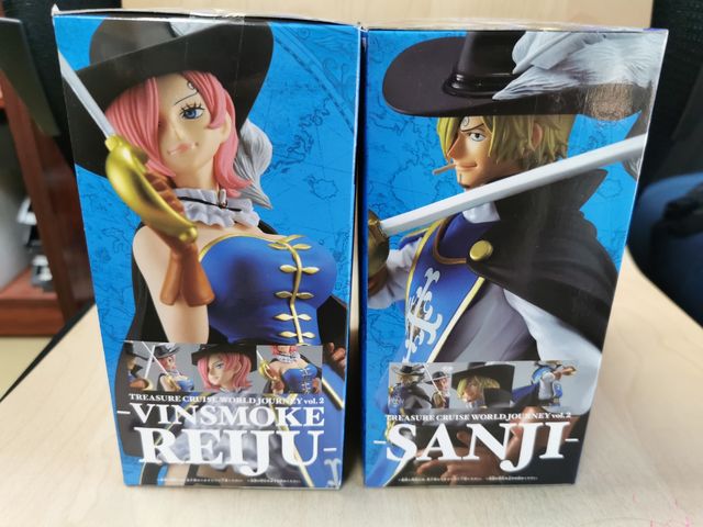 Banpresto One Piece World Journey REIJU y SANJI
