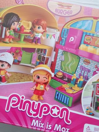 Burger Pin y Pon, nuevo sin abrir 