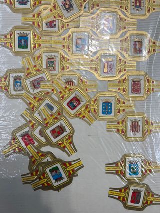 3 albumes de vitolas de puros ALVARO