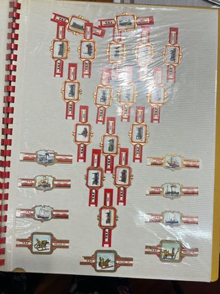 3 albumes de vitolas de puros ALVARO