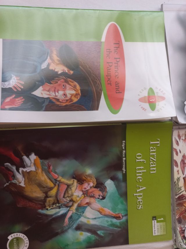 Libros juveniles ingles