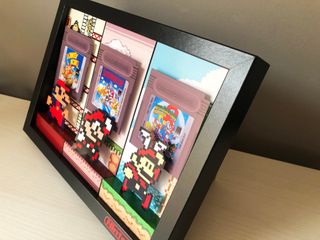 Diorama 3D "Donkey Kong & Super Mario Land"