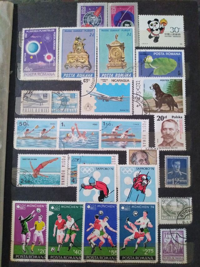 Colección de sellos antiguos