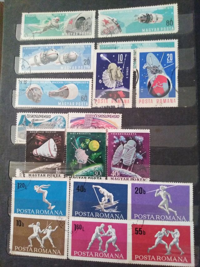 Colección de sellos antiguos