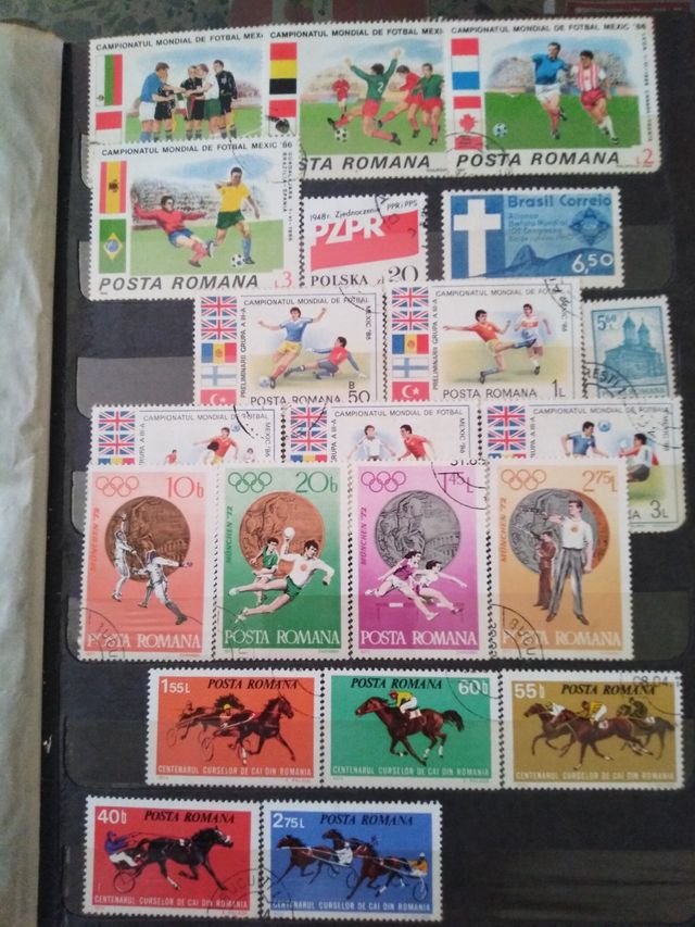 Colección de sellos antiguos