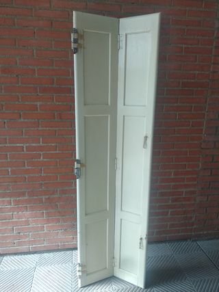 Contraventanas madera antigua