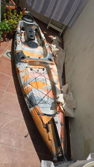 Pesca in kayak