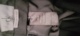 Pantalon de traje Calvin Klein gris