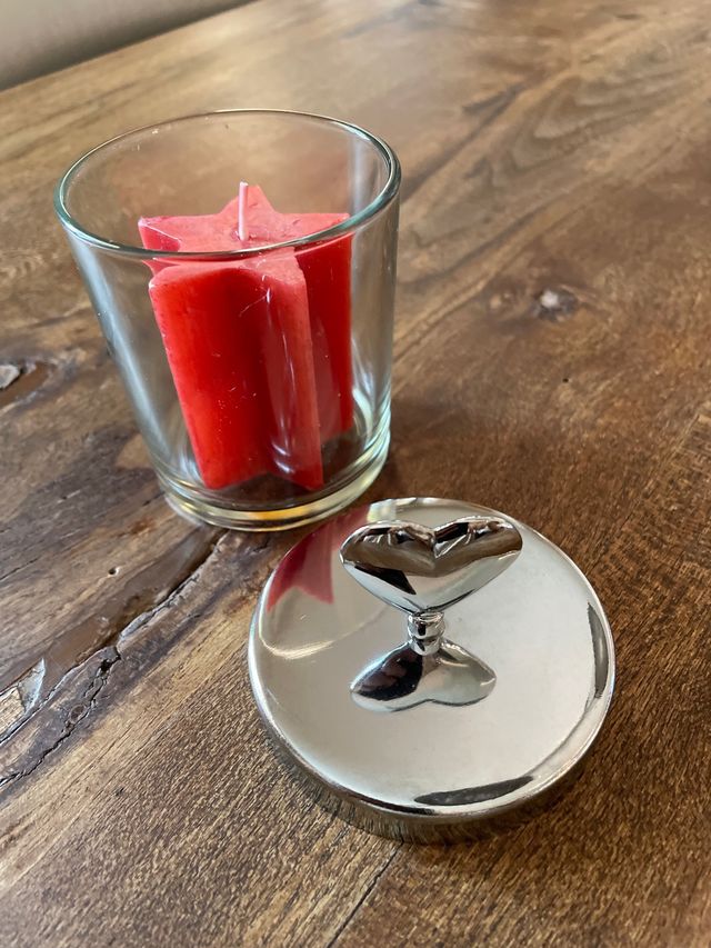 vaso porta candela san Valentino