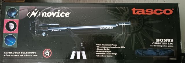 Telescopio Tasco Novice Refractor 700x60