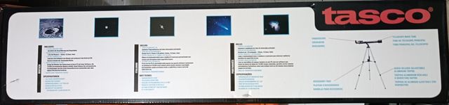 Telescopio Tasco Novice Refractor 700x60