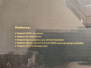 1x8 HDMI SPLITTER UHD 4Kx2K