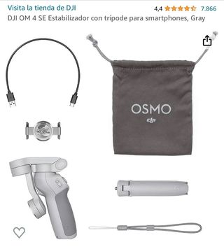 DJI OM 4 SE Estabilizador con trípode de móvil