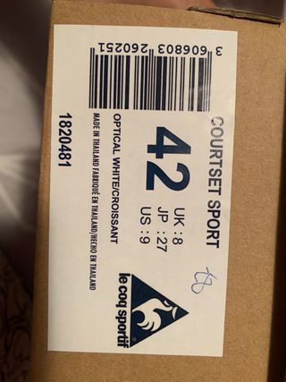 Deportiva LE COQ SPORTIF.un solo uso