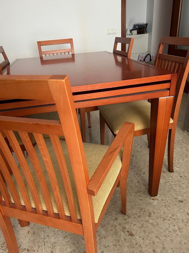 Soggiorno: tavolo con 4 sedie