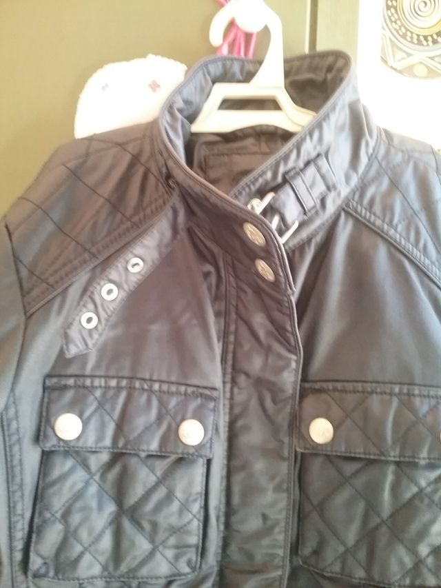 chaqueta cazadora talla S/M,hay medidas