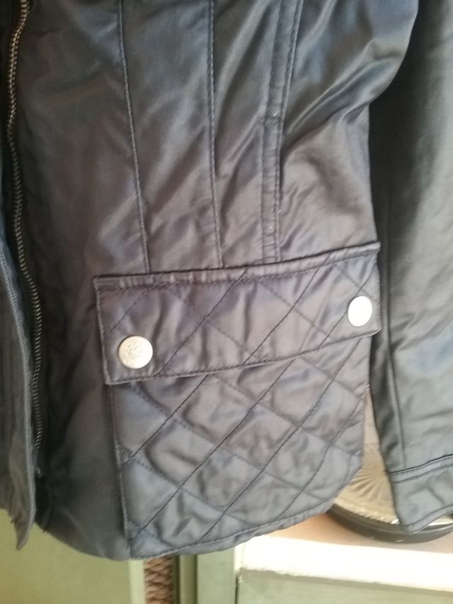 chaqueta cazadora talla S/M,hay medidas