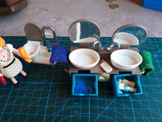 Baño Playmobil