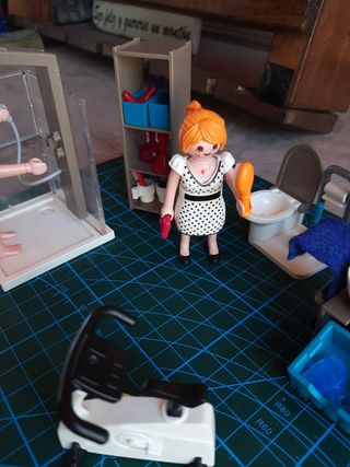 Baño Playmobil
