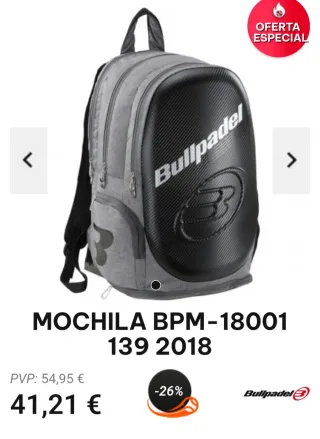 Mochila bullpadel NUEVA.