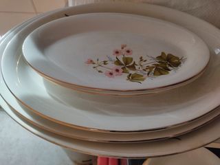 Vajilla porcelana filo dirado