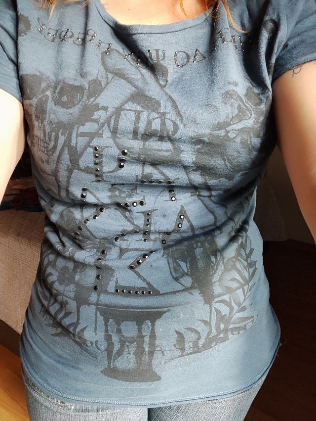 Camiseta calaveras unisex